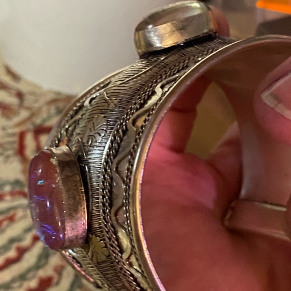 Fantastic Sterling Cuff Bracelet - Picture 7 of 9